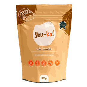 01 mix para brownie sem gluten you ka pacote 320g