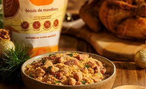 farofa com fecula