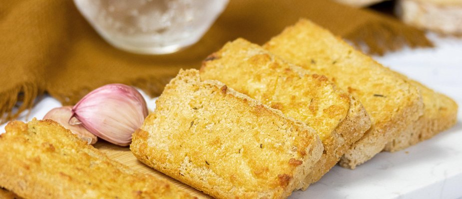 Toasts de Alho Toasts de Alho