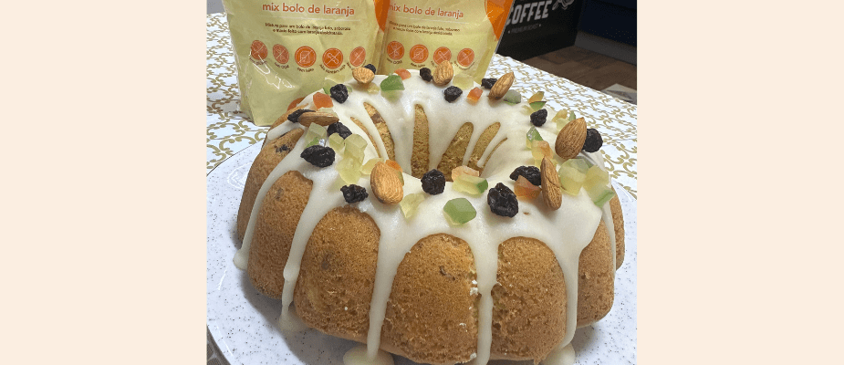 Bolo de Reis com Mix para Bolo de Laranja You-ka!