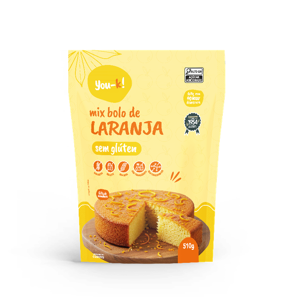 MIX BOLO DE LARANJA YOU-KA 510